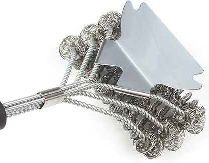 Grill Brush Grill Cleaning Kit, Grill Cleaner BBQ Grill Accessories Bristle Free, Grill Brush for Outdoor Grill BBQ Brush for Grill Cleaning (Pack of 1)