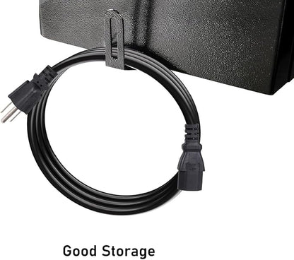 Power Cord Replacement for D2 Traeger Wood Pellet Grill Pro 575/780, Ironwood 650/885, Timberline 850/1300 Wood Pellet Grill Smokers,120V,6 Feet