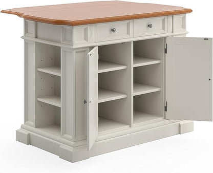 homestyles Americana Off-White Kitchen Island