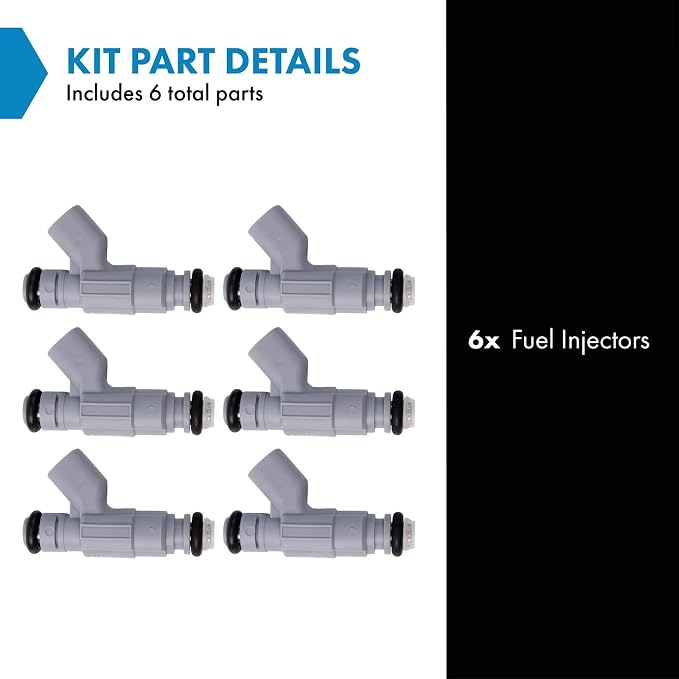 TRQ Fuel Injector Set | For 2004 Ford Explorer Explorer Sport Trac Mercury Mountaineer