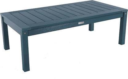 highwood Weatherly 4-Piece Garden Conversation Set, Nantucket Blue