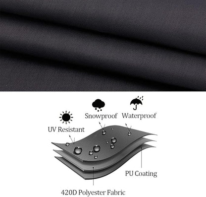 Outdoor Camp Oven Cover Waterproof Patio Cover for Camp Oven