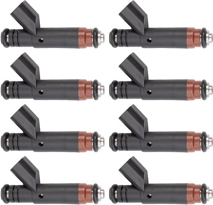 TRQ Fuel Injector Set | For 2006-2010 Ford Explorer 2007-2009 Explorer Sport Trac 2005-2008 Mustang Mercury Mountaineer