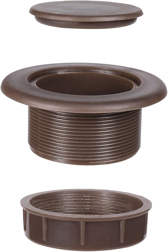 SUQ I OME Parasol Umbrella Hole Ring Plug and Cap Set, for Parasol Umbrella Table Hole Cover Insert