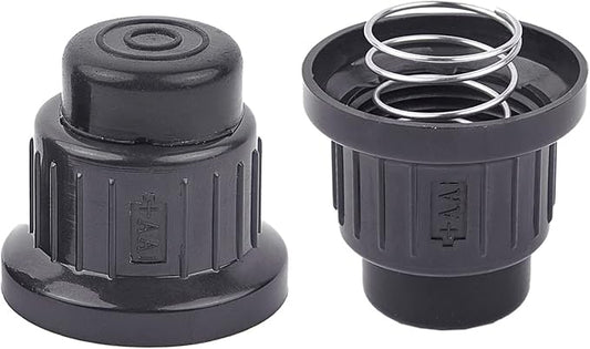 A.I.FORCE 2Pcs AA Battery Igniter Caps, Ignitor Push Button Only for AA Battery (Dia. 14.5mm, Length 50.5mm), Ignition Caps Replacement for Gas Fire Pit, BBQ, Grill, Barbecue Spark Generator