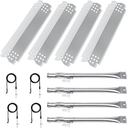 Grill Replacement for Nexgrill 4 Burner - Grill Parts for 720-0830H, 720-0830D, 720-0783E, 720-0830A Gas Grill, Grill Burner, Heat Plates Ignitors Kit,4 Packs