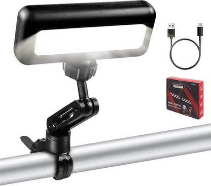HyperFun Grill Lights for Outdoor Grill - 360° Adjustable USB-C Rechargeable LED BBQ Light with 2 Brightness Modes & Smart Tilt Sensor Function - Perfect BBQ Accessories Gift for Men Dads Husbands