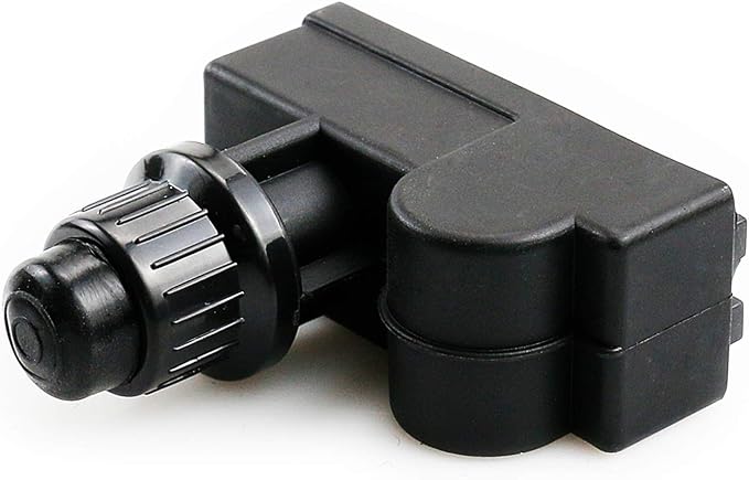 Uniflasy Fire Pit Igniter Push Button Ignition Kit with 2 Outlet and Ground Wire for Fire Pit Gas Burner System AA Battery