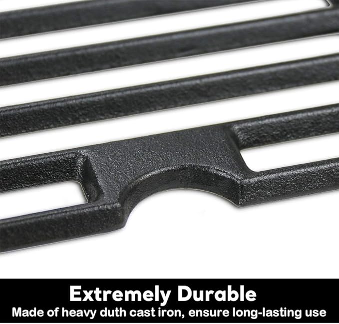 Uniflasy Cast Iron Cooking Grates for Dyna glo DGF493BNP DGF493PNP, Grill Grid Replacement Parts for Kenmore 146.23678310 146.16132110 146.16153110 146.20164510 146.23679310 146.23681310 146.23766310