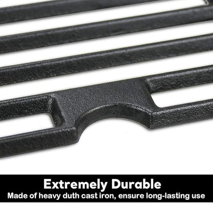 Uniflasy Cast Iron Cooking Grates for Dyna glo DGF493BNP DGF493PNP, Grill Grid Replacement Parts for Kenmore 146.23678310 146.16132110 146.16153110 146.20164510 146.23679310 146.23681310 146.23766310