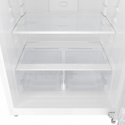 KoolMore 30 Inch 20 Cu Ft Top Freezer Refrigerator, White, Freestanding Full Size Fridge Freezer for Home Kitchen or Garage