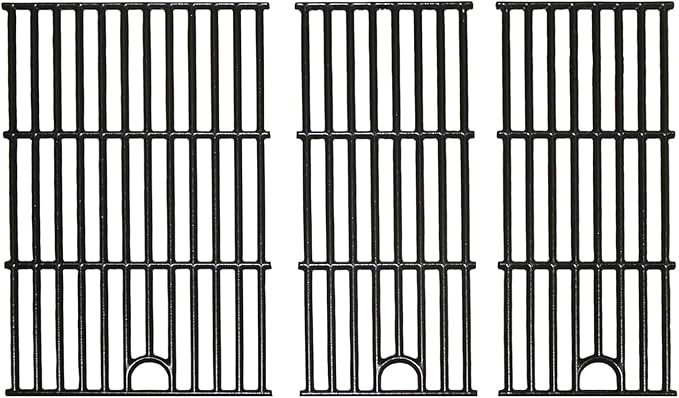 Hongso 17" Grill Grates Replacement Parts for Charbroil Performance 4 Burner 463365021, 463366022, 463351021, 463365522, 463350521 Models, Original P/N G426-0005-W1 G426-0004-W1