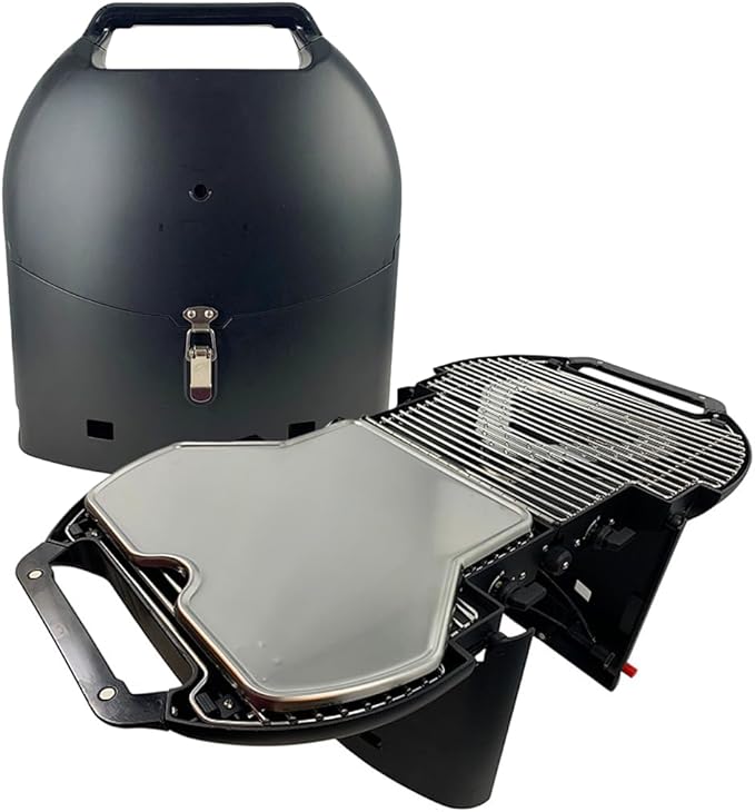 Freedom Stoves Lightweight Portable Gas Grill & Griddle Combo, 9,200 BTU, includes Carrying Tote
