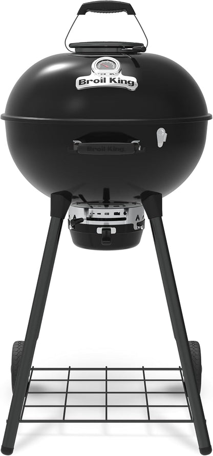 Broil King 401110B Kettle 22.5-IN Crown Charcoal Grill in Black