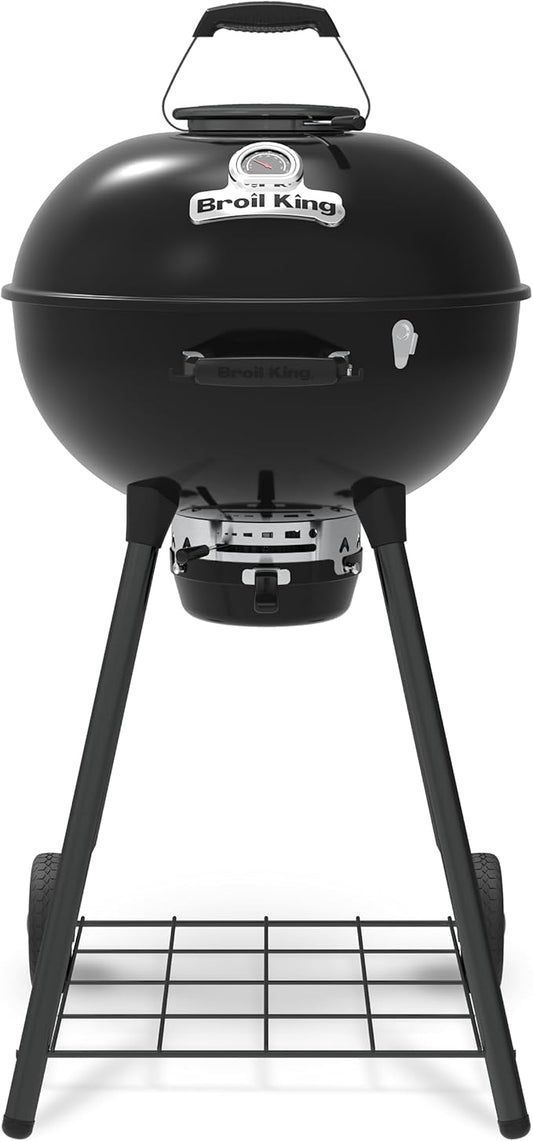 Broil King 401110B Kettle 22.5-IN Crown Charcoal Grill in Black