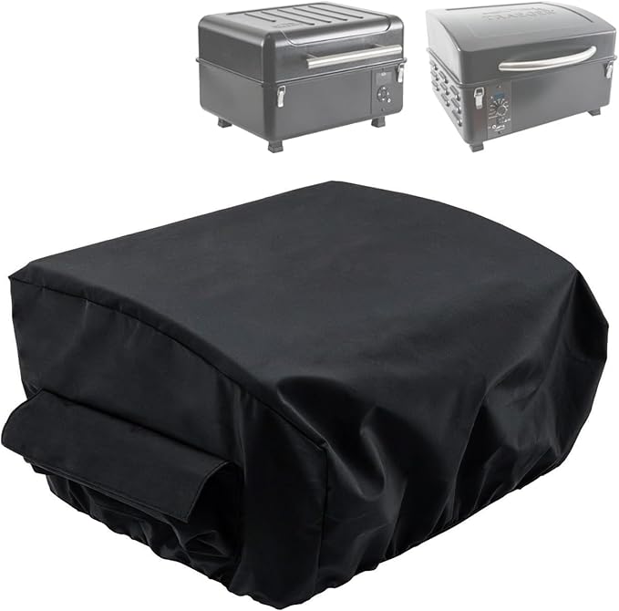 Cover for Traeger Ranger Grill, for Traeger Scout Grill, for Blackstone 17" Griddle, Heavy Duty Portable Griddle Cover Accessories for BAC475 Parts, 21" x 19.5" x 12"