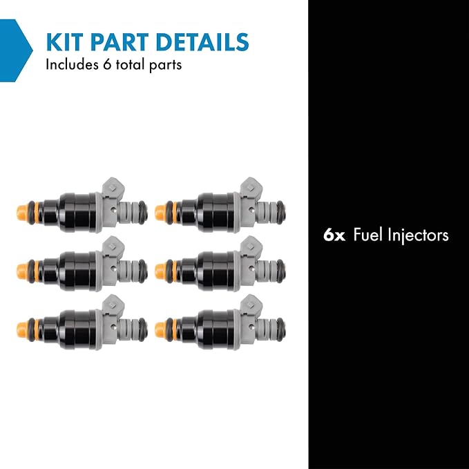 TRQ Fuel Injector Set | For 1999-2000 Ford Ranger Mazda B3000
