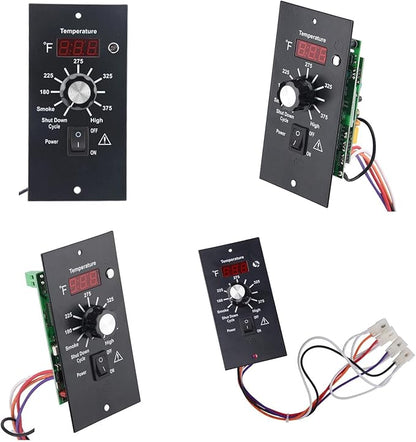 Replacement Digital Thermostat Controller Board,Digital Thermostat Wood Pellet Grill Control Board,120V Digital BBQ Thermostat Kit Control Panel Kit Parts Replacement,for Traeger Pellet Grills