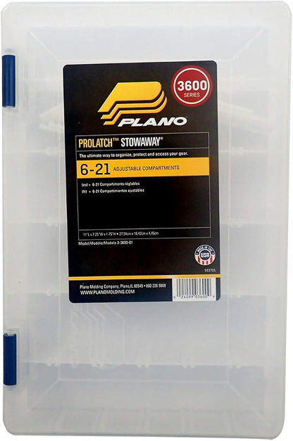 Plano Molding 23600-01 Stowaway with Adjustable Dividers, White (PLA-2360001) | (PLA-2360001)