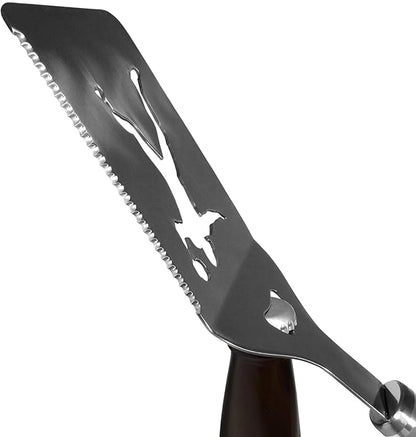 Siskiyou Sports NFL Washington Commanders 3 pc Steel BBQ Tool Set, One Size, Team Colors