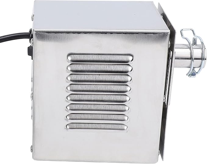 TOPINCN 45W Electric Rotisserie Motor,Outdoor Rotisserie Kit Stainless Steel BBQ Motor Roast Meat Grill (US Plug)