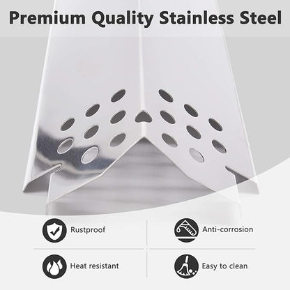 Grill Parts Kit Compatible with Nexgrill 720-0896B 720-0896C 720-0882A 720-0896 720-0925 720-0896E Grills, 6 Pack Grill Burner Tubes & Grill Ignitors & Flame Tamers Heat Shields