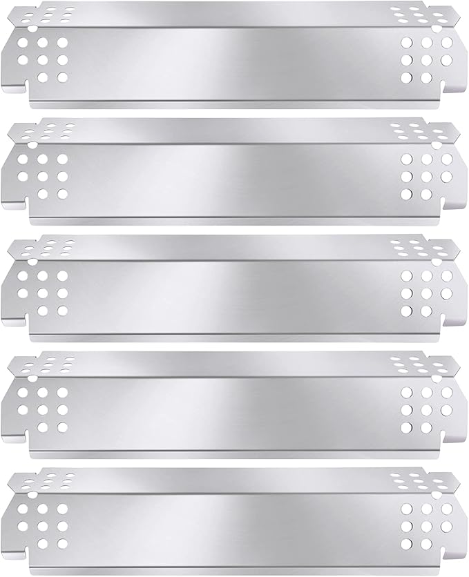 Replacement Parts for Nexgrill 5 Burner 720-0888, 720-0888N, 720-0830H, 720-0896, Members Mark 720-0882D, Stainless Steel Grill Heat Tent, Flame Tamer, Burner Cover for Nexgrill 720-0888 Grill