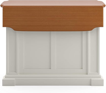 homestyles Americana Off-White Kitchen Island