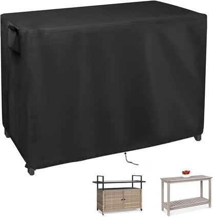 Patio Table Cover for Outdoor Tables, 70inch Heavy Duty Waterproof Furniture Cover for Buffet Table/Bar Tables/Prep Table/Grill Table/Cooler Cart/Dining Tables/Coffee Table-70"L x 24"W x 34"H