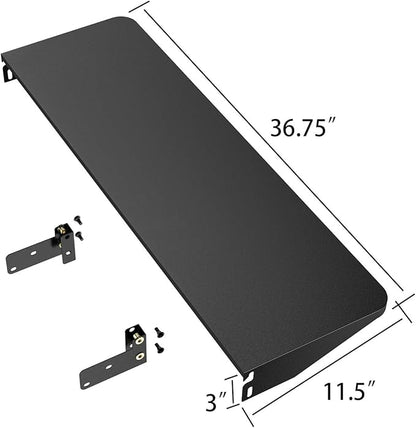 Stanbroil Folding Front Shelf for Traeger Pro Series 34 Pellet Grill, Replacement for BAC363 Folding Shelf, Grill Accessories for Traeger Texas Elite 34, Century 885 - Black