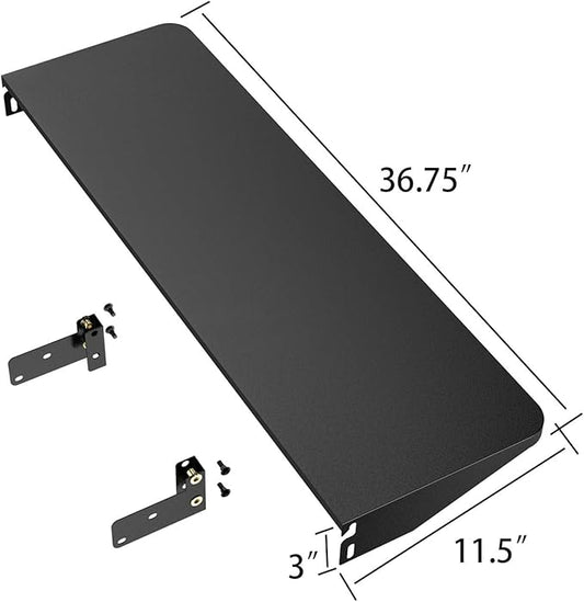 Stanbroil Folding Front Shelf for Traeger Pro Series 34 Pellet Grill, Replacement for BAC363 Folding Shelf, Grill Accessories for Traeger Texas Elite 34, Century 885 - Black