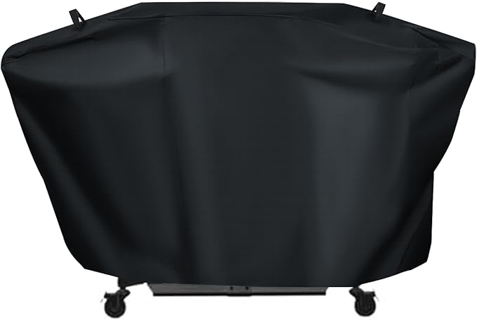 Grill Cover for Traeger Flatrock 2-Burner Zone Grill, Traeger Flatrock Propane Griddle TF2NN46DN, 600D Heavy Duty Wateproof UV Protected Cover, BAC816 Accessories