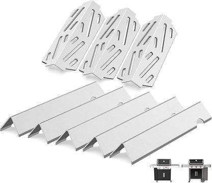 Genesis ii Grill Parts - Genesis ii Flavorizer Bars and Genesis ii Heat Deflector for Weber Genesis II 300 /LX 300, Genesis ii E-310 E-315 S-335 Grills, Genesis 2 Grill Parts for Weber 66795 66040
