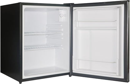 Magic Chef 2.4 Cu Ft All Refrigerator E-Star | 2.4-Cu. Ft. Mini Fridge, Stainless Steel