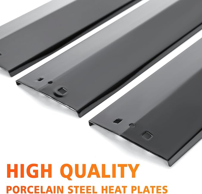 Hisencn Grill Kit with Burners, Plates & Igniter for Char-Griller 3070 | Replacement Parts for Char-Griller Texas Trio 3070 Grill, Durable & Easy Install