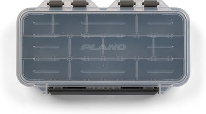 Plano StowAway 3500 Stow Tackle Box, with Corrosion-Preventive Rustricor, Single Latch Design, Transparent DuraView Lid, Stackable Storage for Fishing Bait, Lures and Gear
