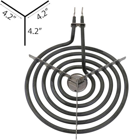 Kitchen Basics 101 WB30T10074 WB30T10078 Electric Range 4 Piece Set Surface Element Burner Kit for GE Hotpoint AP3186376, 243922, 911363, WB30T10033, AP5983743, WB30X20479, WB30X24401, PS11721464