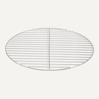 Amazon Basics Replacement Cooking Grate for 16 Inch Charcoal Grill, Round Chromed Iron Steel Grilling Rack Grid, 14.7 inch, 2-Pack, Silver