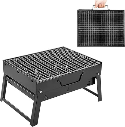 Outdoor Charcoal Grill Charcoal Grill Easy To Install Barbecue Grilling Portable For Outdoor BBQ Picnic Patio Backyard BBQ Grill Barbecue Grill (Onecolor 35x27x20cm)