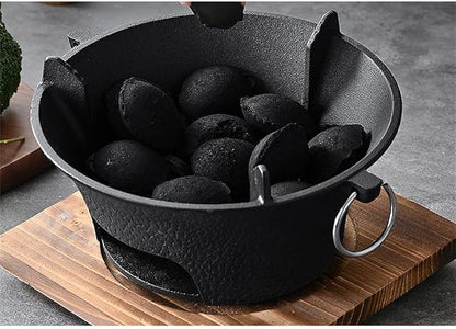 Portable Charcoal Grill for Camping BBQ Grills, Outdoor Barbecue Grill with Stainless Steel Body, Even Heating & Easy Clean, Ideal for Self-Driving Trips and Picnics,AsShow-D