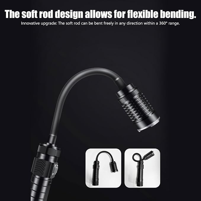 Highlight LED Barbecue Light Highlighting Modifiable Enlarge Flexible Tube Attractive Base USB Create Fast Fee USB Output Transportable Enlarge