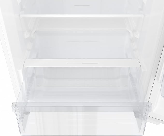 KoolMore 28 Inch 14 Cu Ft Top Freezer Refrigerator, White, Freestanding Full Size Fridge Freezer for Home Kitchen or Garage