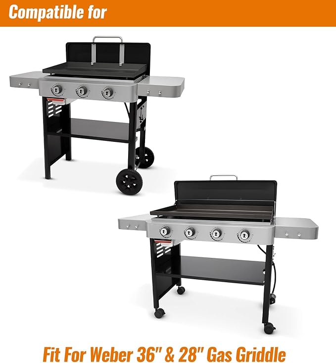NUPICK 15 Pack Drip Pan Compatible for Weber SmokeFire EX4 / EX6 / EPX6, Genesis II 400/600, Summit 400/600 Series Grills, Fit for Weber 36” & 28” Griddle, 11.4" x 2.9" x 4.75"