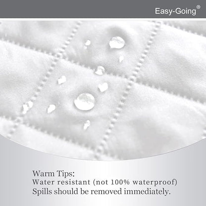 Easy-Going Reversible Couch Cover, Recliner 22 in, White/White | Machine Washable Slipcover For Dogs, Water Resistant Furniture Mat For Living Room, Non-Slip Sofa Cover, Pet Friendly