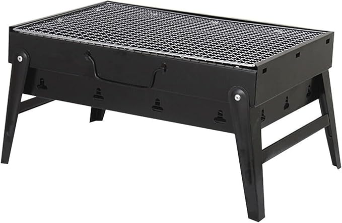 BBQ Grill Outdoor Charcoal Grills Small BBQ Folding Portable Charcoal Outdoor Camping Picnic Burner FoldableCharcoal Camping Barbecue Oven