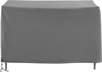 Crosley Furniture Patio Furniture Covers, Waterproof Outdoor Storage Deck Box Cover for Backyard, Gray
