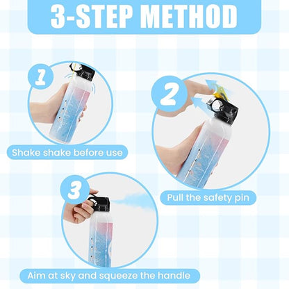 Gender Reveal Fire Extinguisher Large Blue Smoke for Gender Reveal Party Decorations 2Pack Gender Reveal Extinguisher Color with Biodegradable Powder for Baby Gender Reveal Ideas