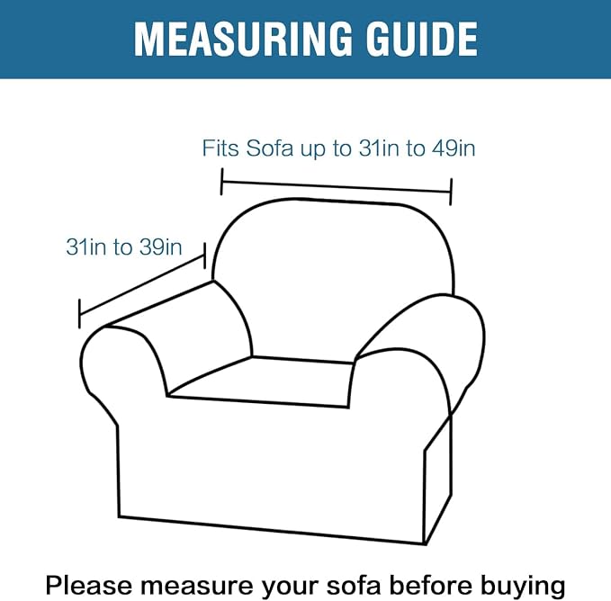 H.VERSAILTEX Stretch Velvet Loveseat Covers for 2 Cushion Couch Covers for Living Room Sofa Covers Slipcovers with Non Slip Straps Bottom, Ultra Thick Comfy Velour (Width 58"-72", Rust)
