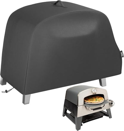 EVRBUL Pizza Oven Grill Cover Outdoor Waterproof 420D Pizza Oven Cover Compatible with Cuisinart CGG-403 3-in-1 Grill, Griddle and Pizza Oven 27.6" L x 21.2" W x 17.5" H