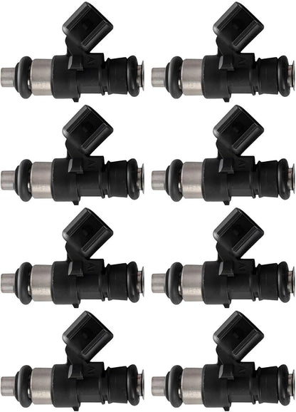 TRQ Fuel Injector Set | For 2008-2009 Buick LaCrosse 2006-2009 Chevrolet Impala 2006-2007 Monte Carlo 2005-2008 Pontiac Grand Prix